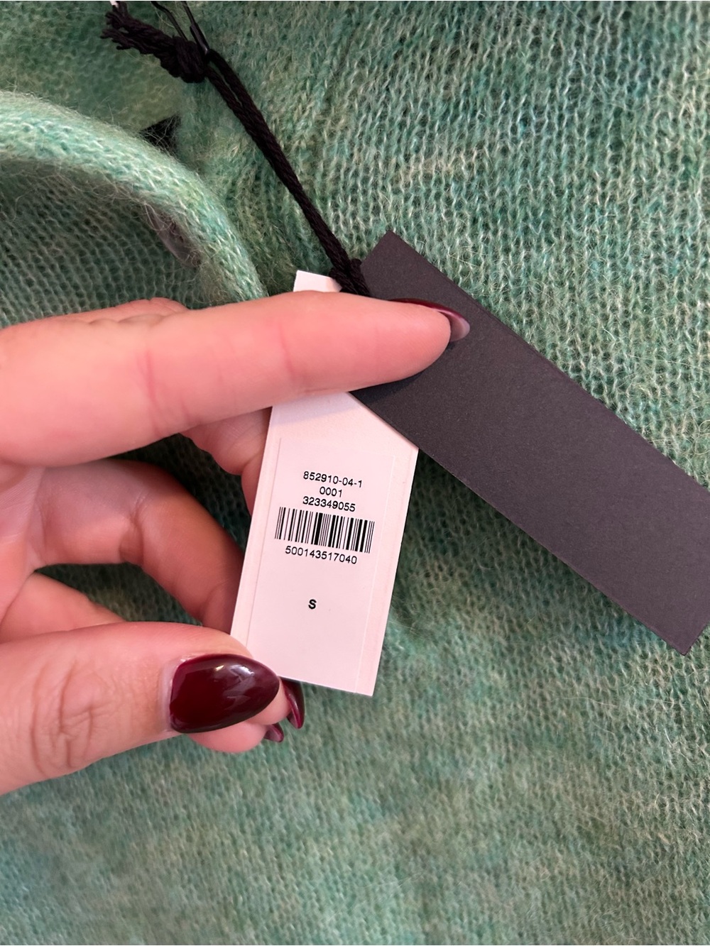 Banana Republic ITALIAN ALPACA-BLEND SWEATER POLO green - Picture 8 of 10